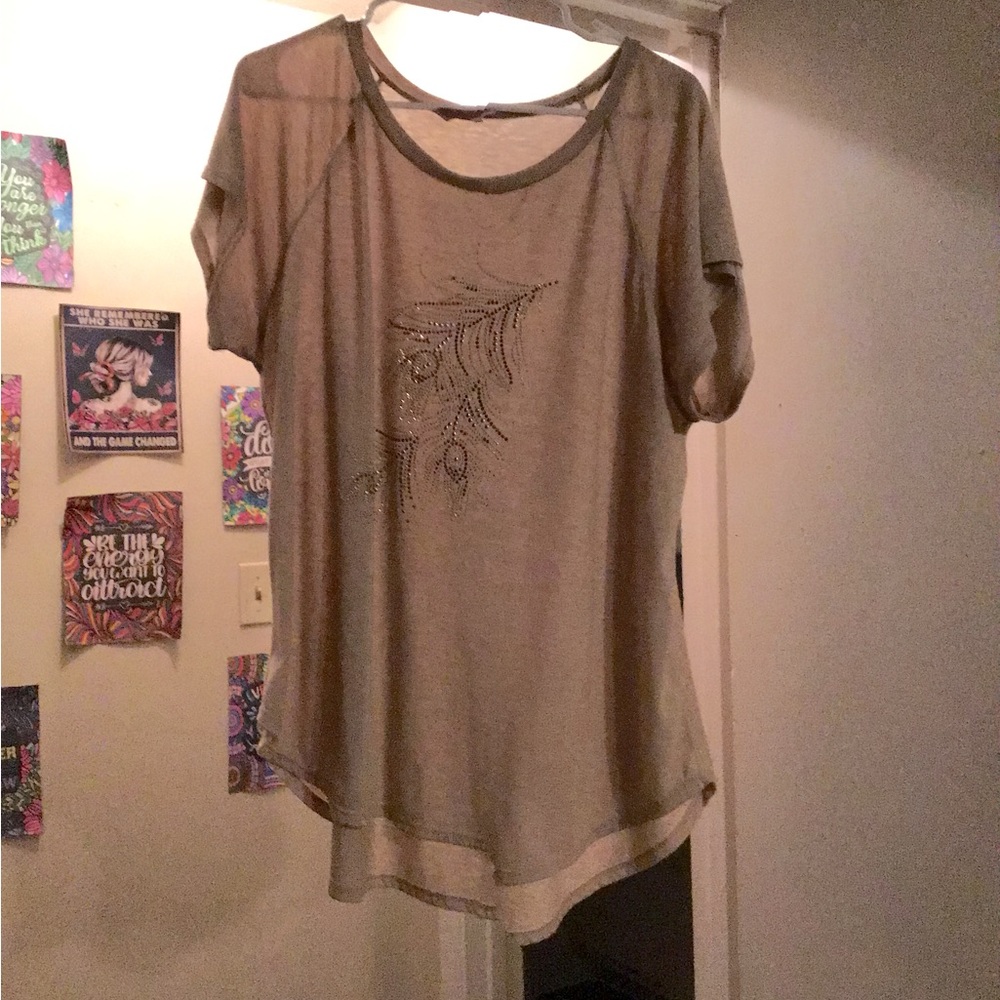 2X summer dress blouse